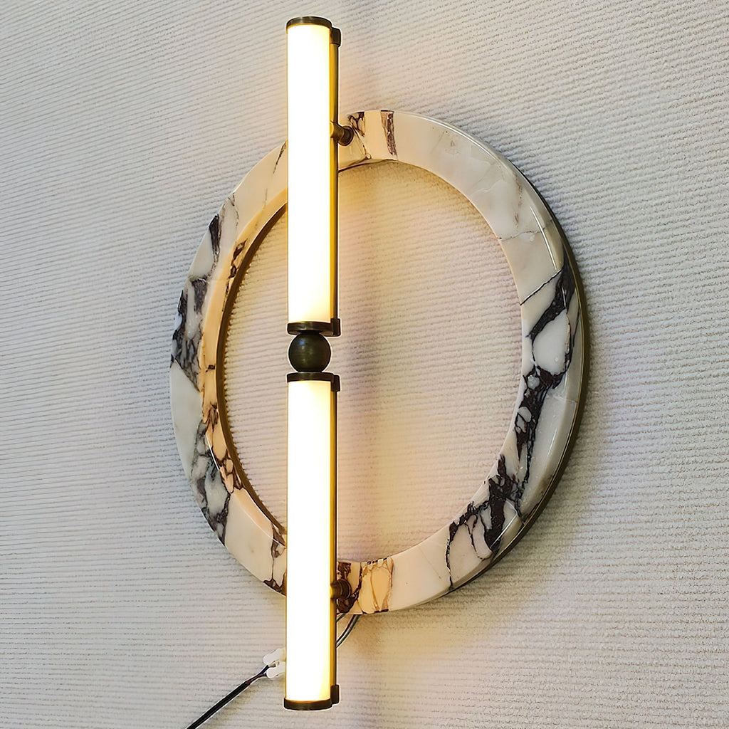Mymira Applique Murale Marbre Glacé Minimaliste Moderne - Neutralighting