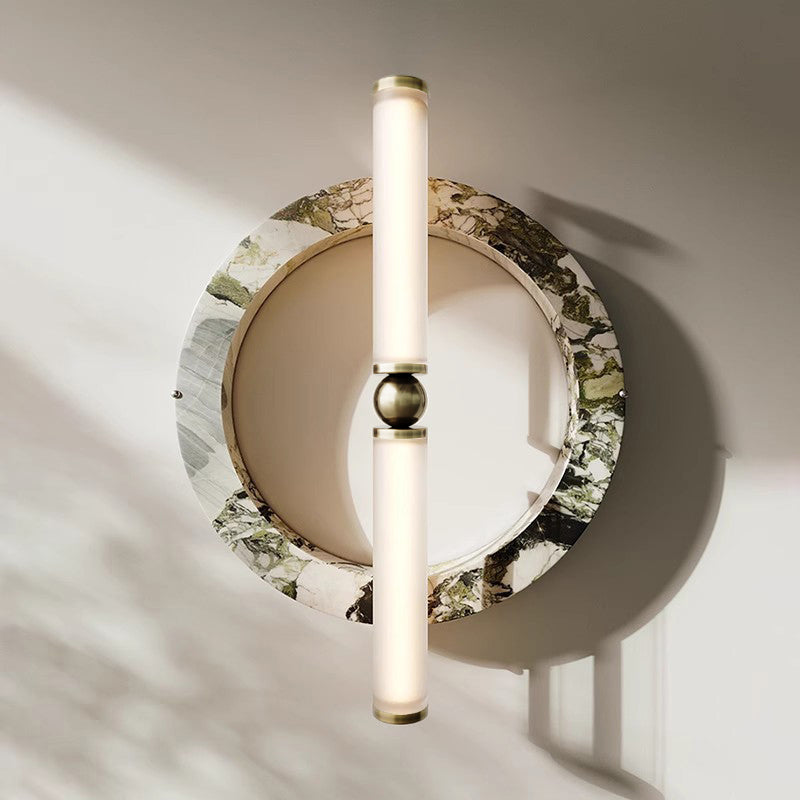 Mymira Applique Murale Marbre Glacé Minimaliste Moderne - Neutralighting