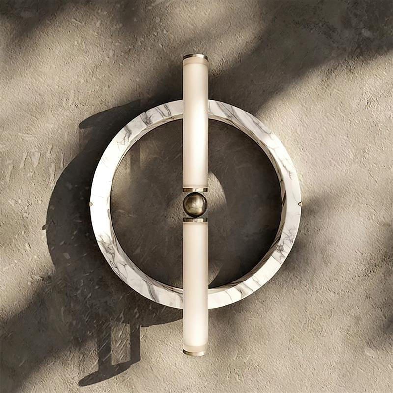Mymira Applique Murale Marbre Glacé Minimaliste Moderne - Neutralighting