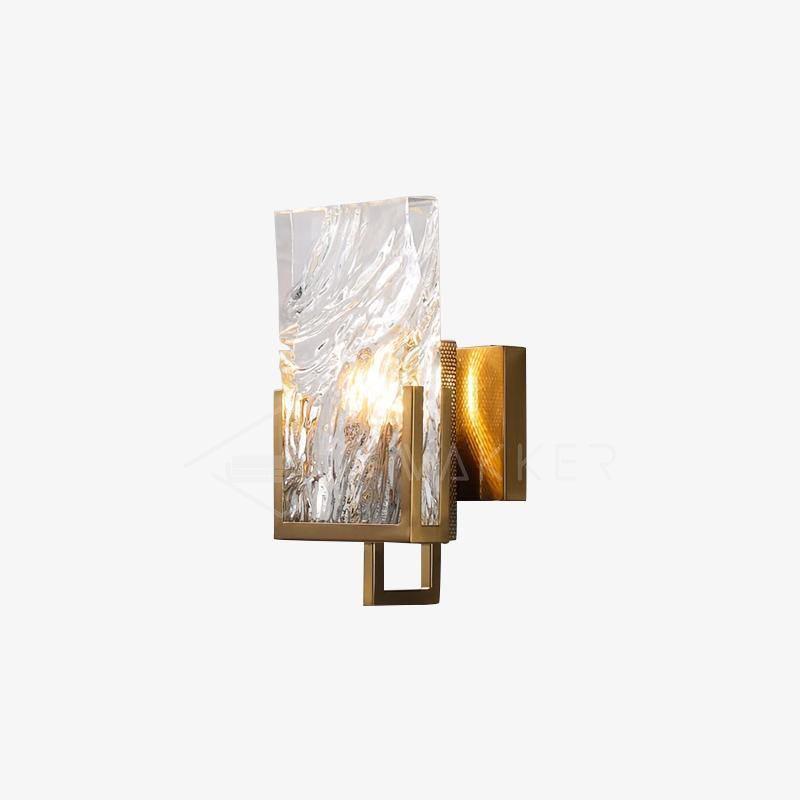 Ivenen Applique Murale Art Élégance Unique Cristal de Glace - Neutralighting