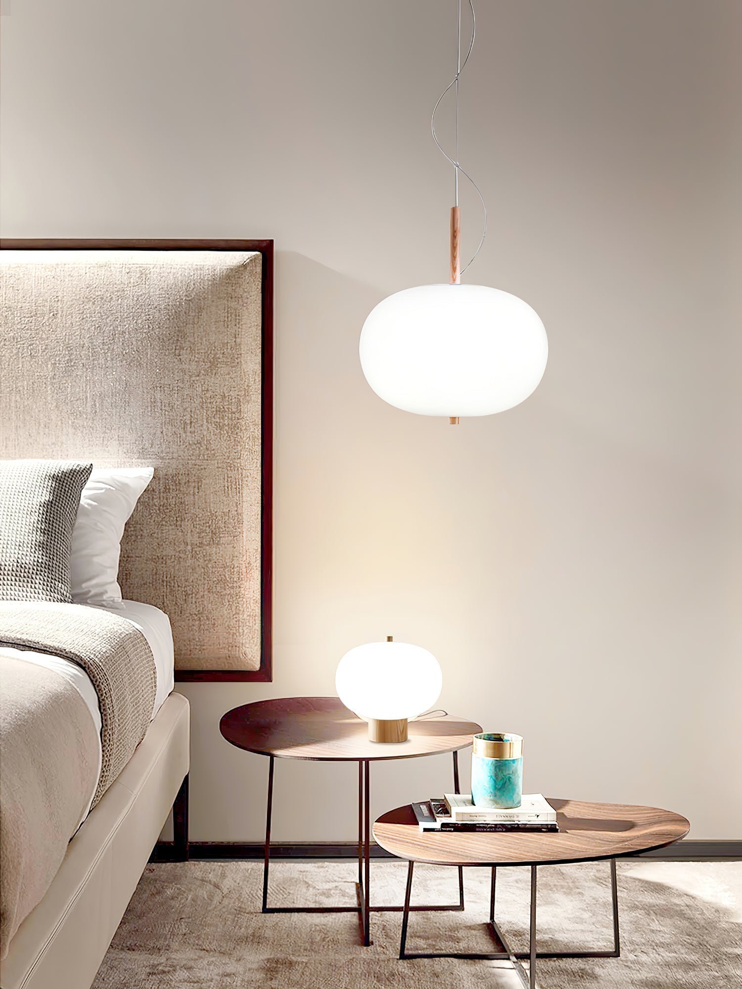 Duality Suspension en Verre Moderne - Neutralighting