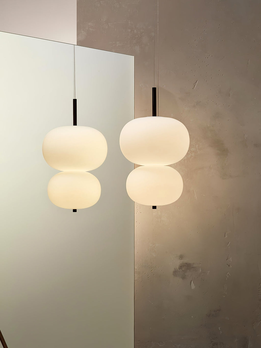Duality Suspension en Verre Moderne - Neutralighting