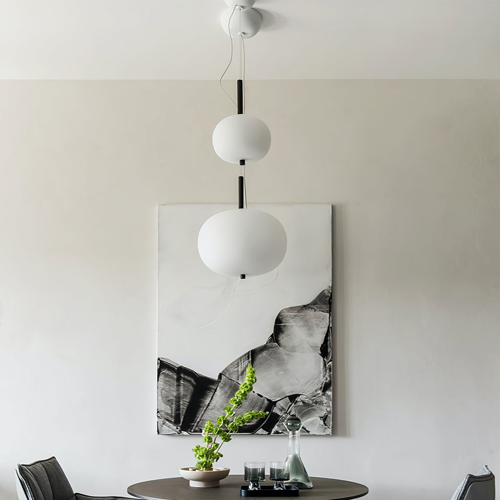 Duality Suspension en Verre Moderne - Neutralighting