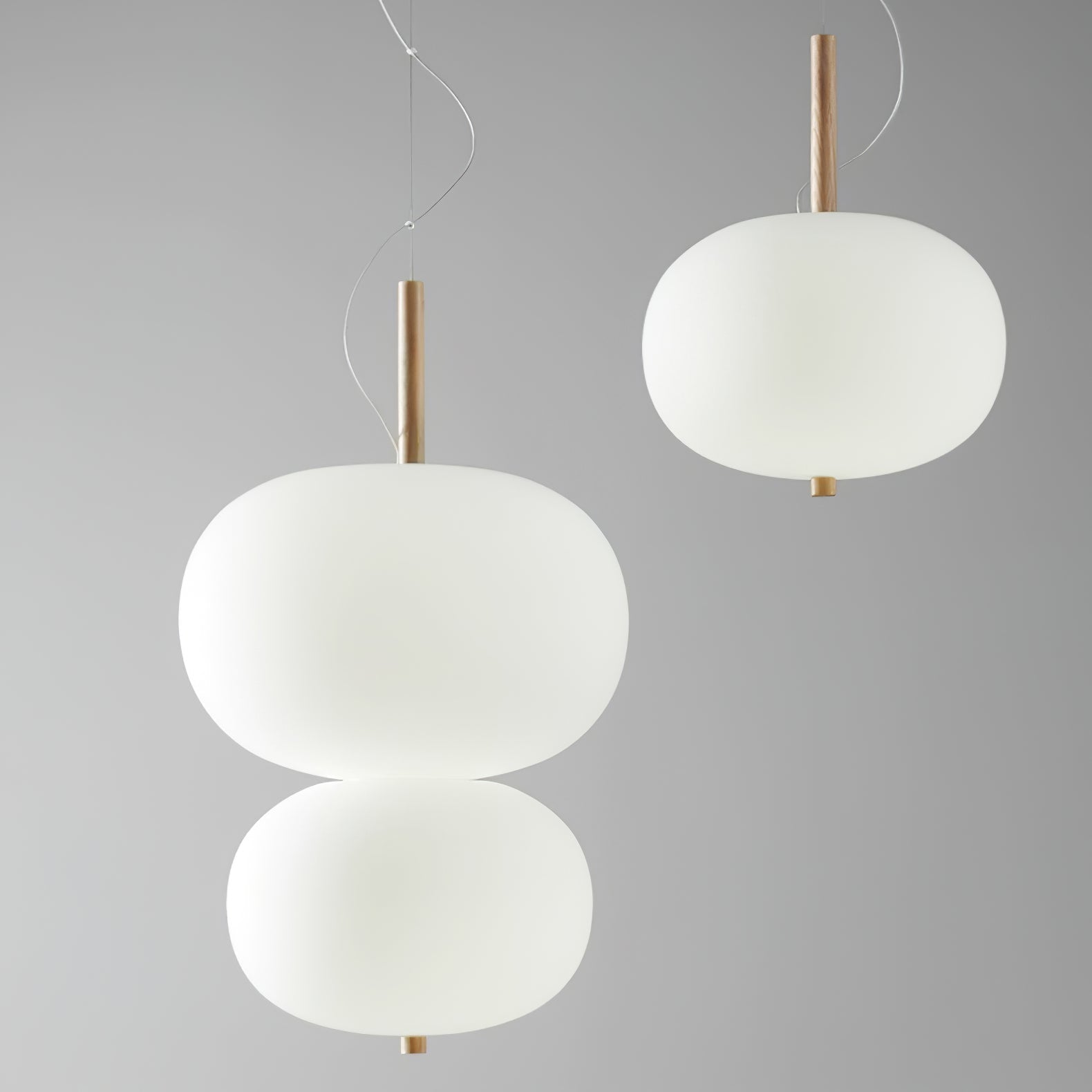 Duality Suspension en Verre Moderne - Neutralighting