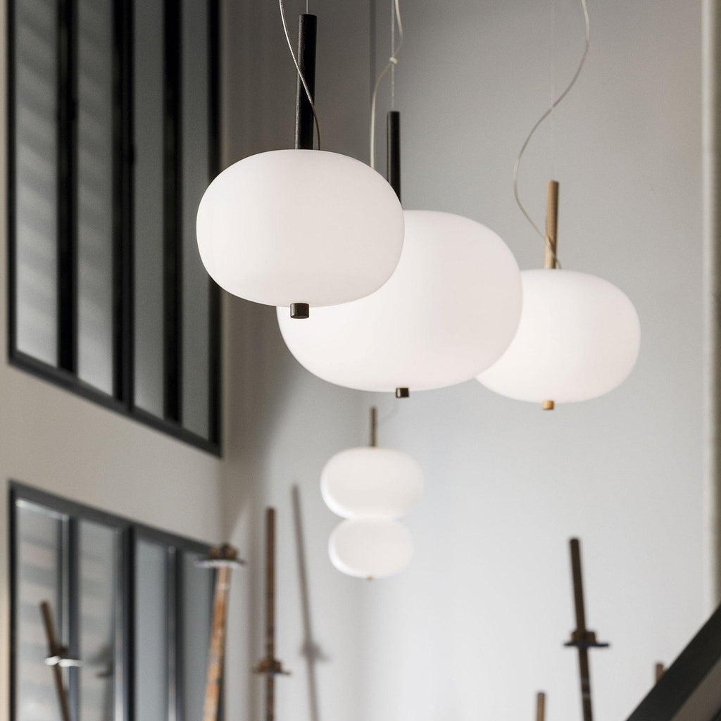 Duality Suspension en Verre Moderne - Neutralighting