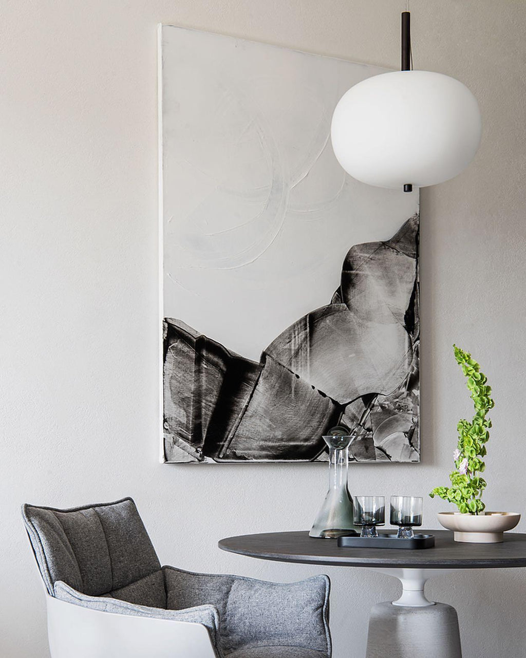 Duality Suspension en Verre Moderne - Neutralighting