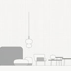 Duality Suspension en Verre Moderne - Neutralighting