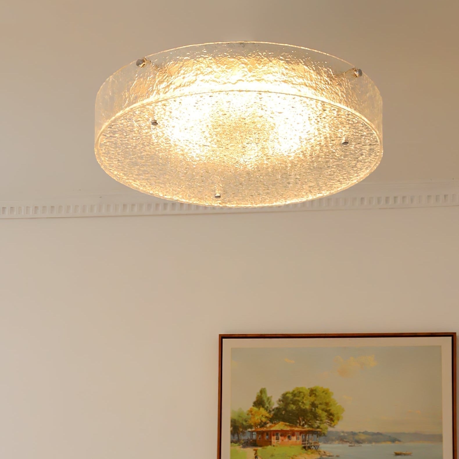 Lustra Plafonnier Élégant en Acrylique Illuminese - Neutralighting