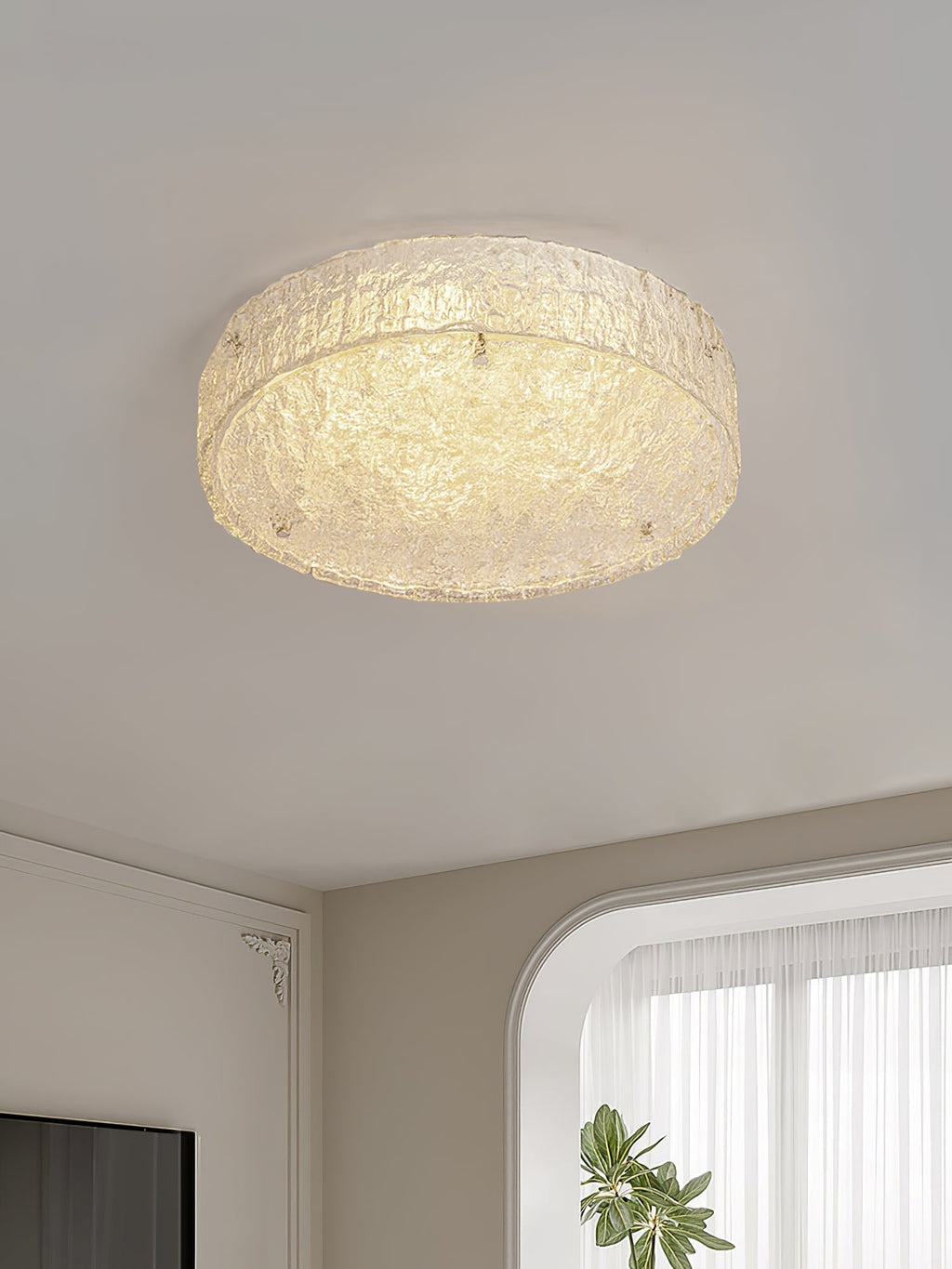 Lustra Plafonnier Élégant en Acrylique Illuminese - Neutralighting