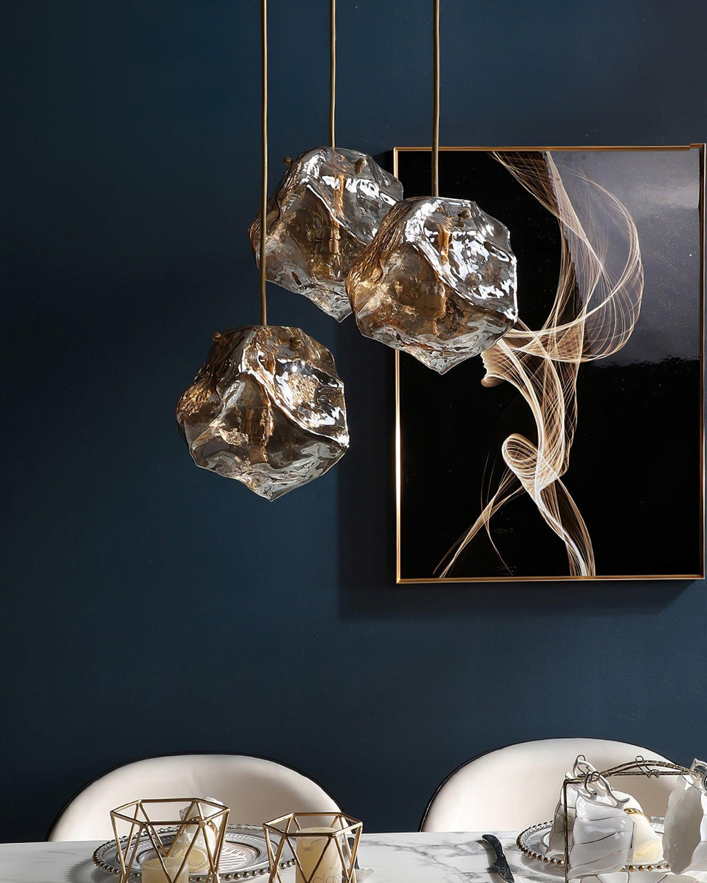 Zionis Laiton Luxueux Pendentif Lampe - Neutralighting