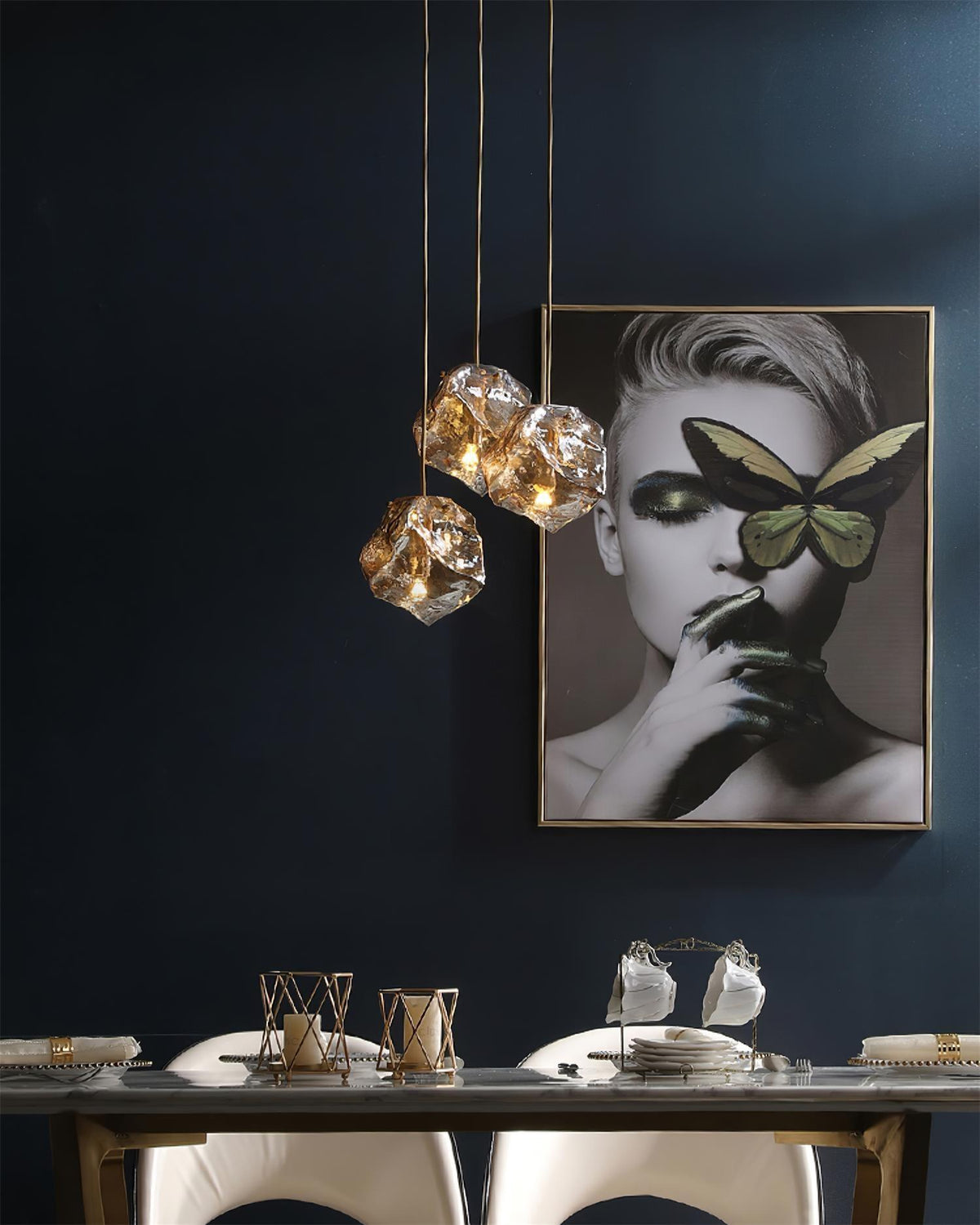 Zionis Laiton Luxueux Pendentif Lampe - Neutralighting