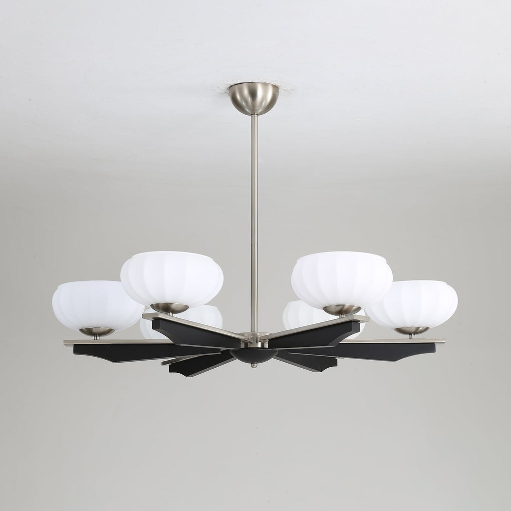 Uzoror Lustre Vintage Traditionnel Élégant en Bois - Neutralighting