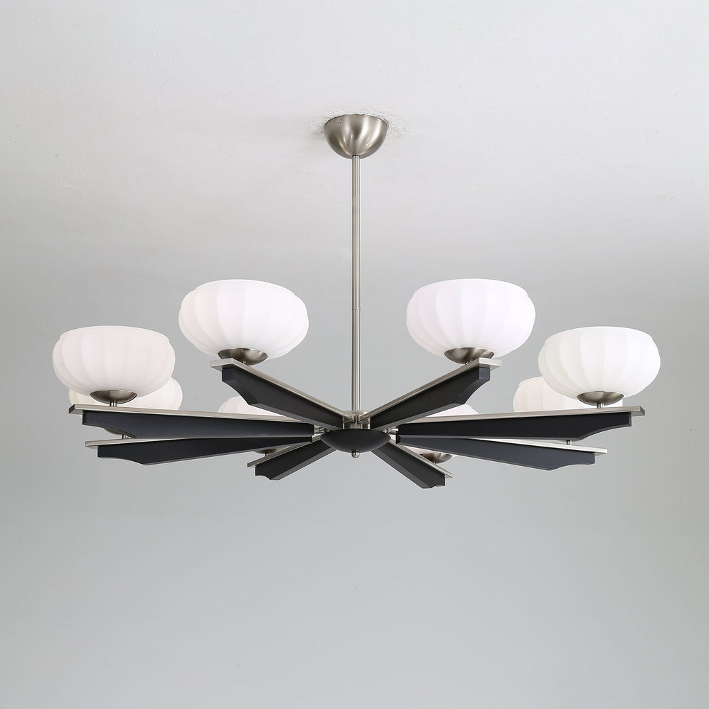 Uzoror Lustre Vintage Traditionnel Élégant en Bois - Neutralighting