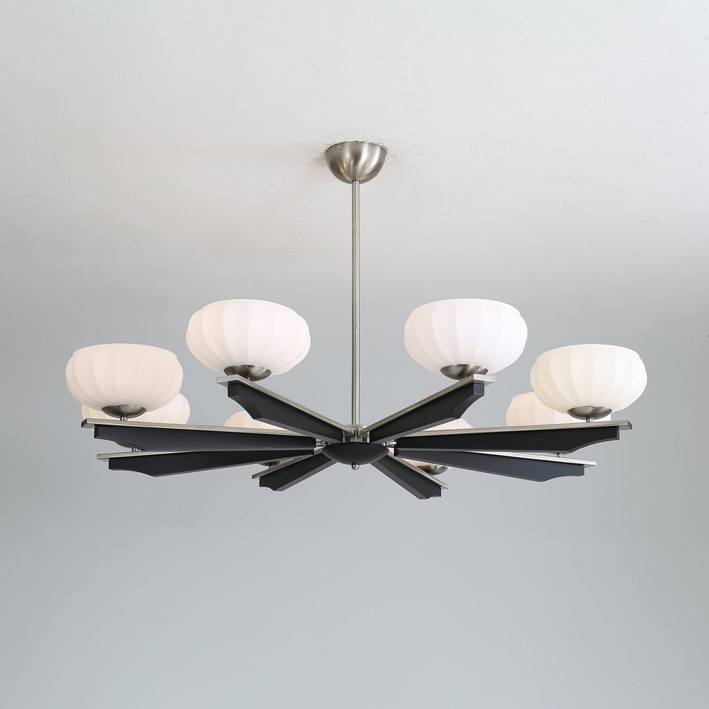 Uzoror Lustre Vintage Traditionnel Élégant en Bois - Neutralighting