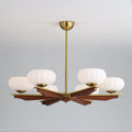 Uzoror Lustre Vintage Traditionnel Élégant en Bois - Neutralighting