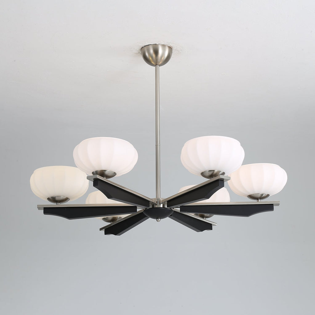 Uzoror Lustre Vintage Traditionnel Élégant en Bois - Neutralighting