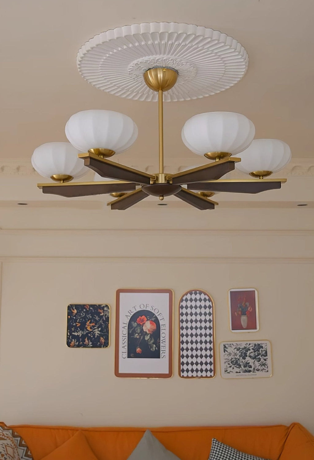 Uzoror Lustre Vintage Traditionnel Élégant en Bois - Neutralighting