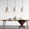 Avi Industriel LED Suspension Ciment/Résine Bar Salle À Manger - Neutralighting