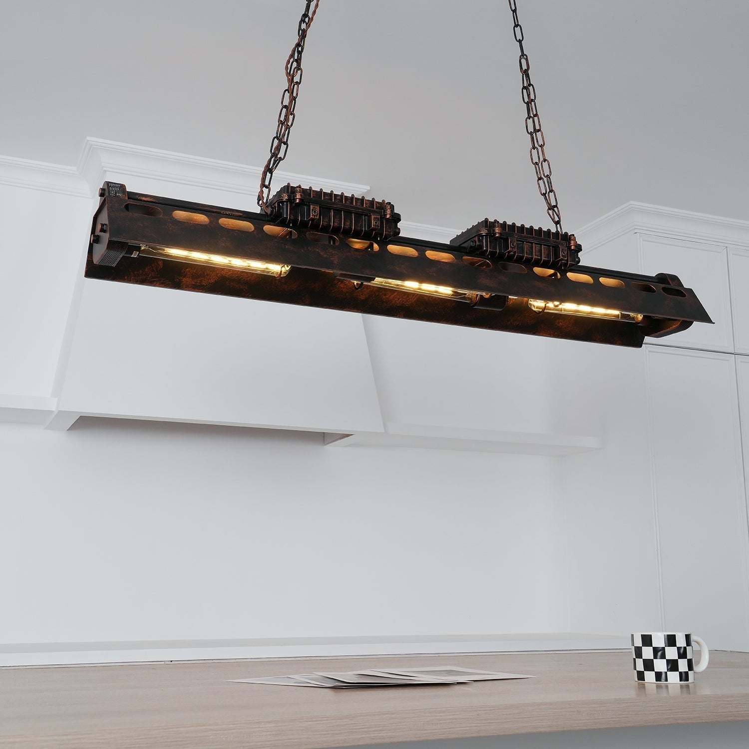 Noah Lustre Industriel Steampunk - Neutralighting