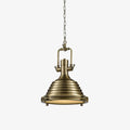 Solara Lampe Suspendue en Laiton Industrielle - Neutralighting