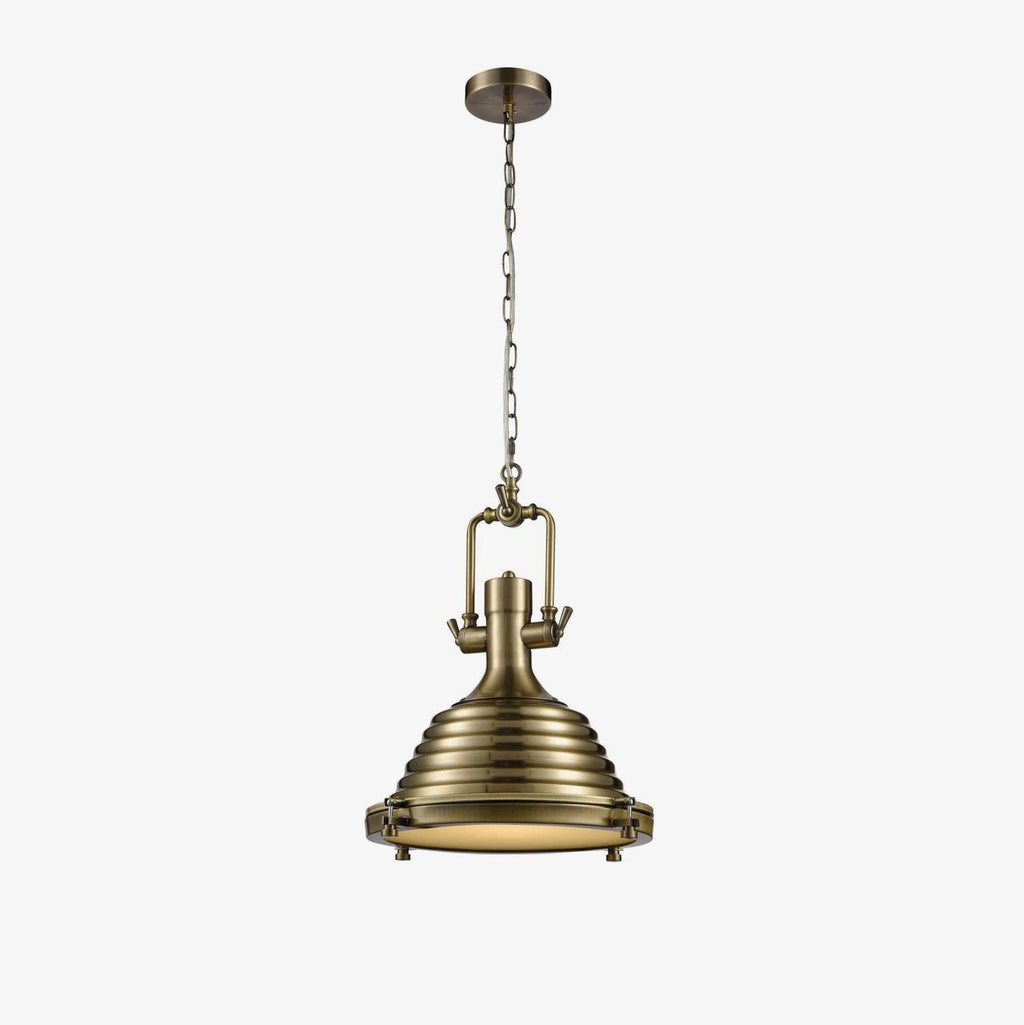 Solara Lampe Suspendue en Laiton Industrielle - Neutralighting