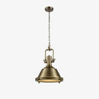 Solara Lampe Suspendue en Laiton Industrielle - Neutralighting