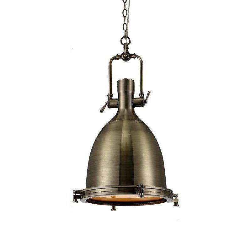 Solara Lampe Suspendue en Laiton Industrielle - Neutralighting