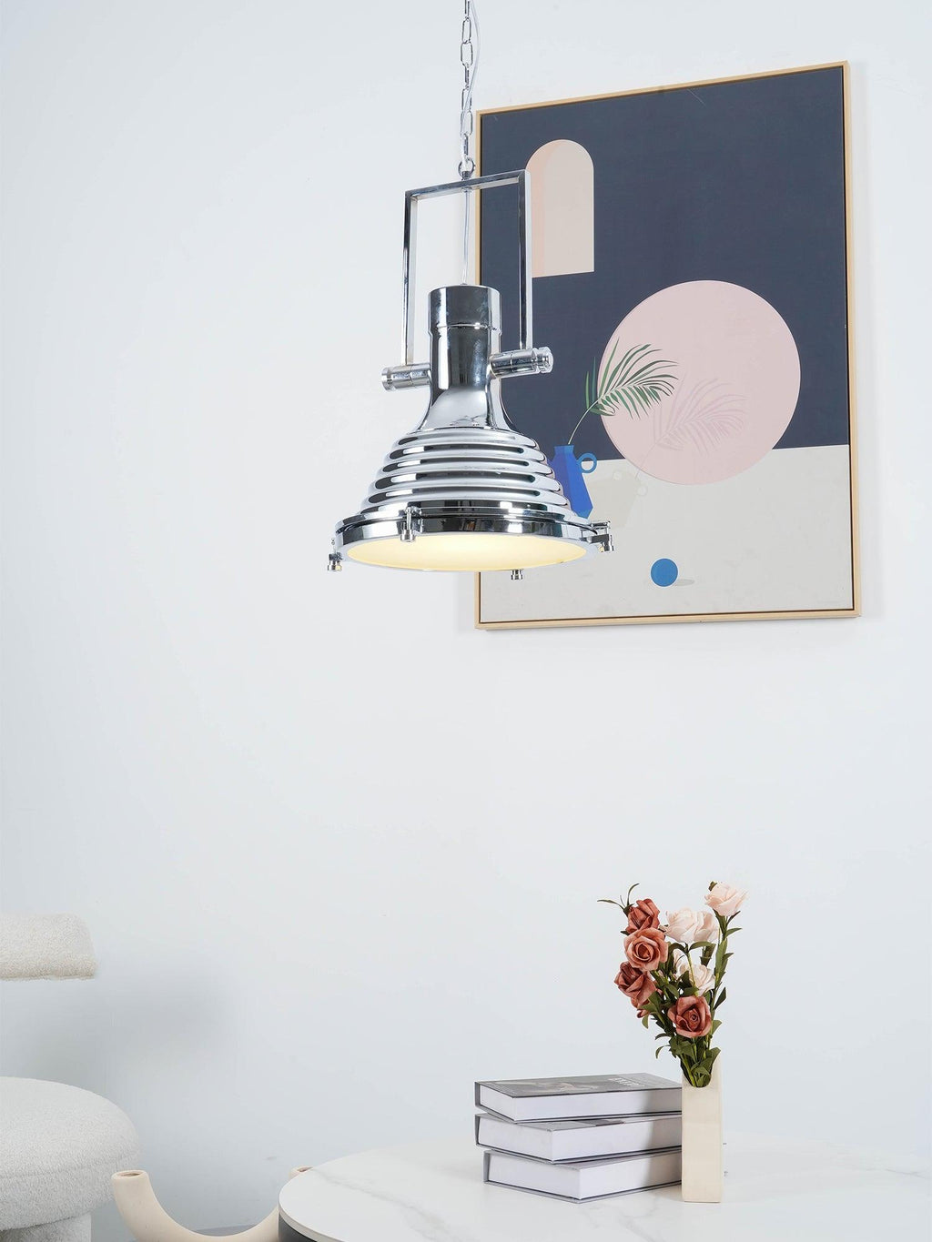 Solara Lampe Suspendue en Laiton Industrielle - Neutralighting