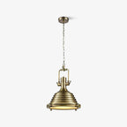 Solara Lampe Suspendue en Laiton Industrielle - Neutralighting