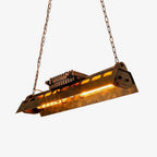 Lustra Chandelier Cadre Rectangulaire Industriel - Neutralighting