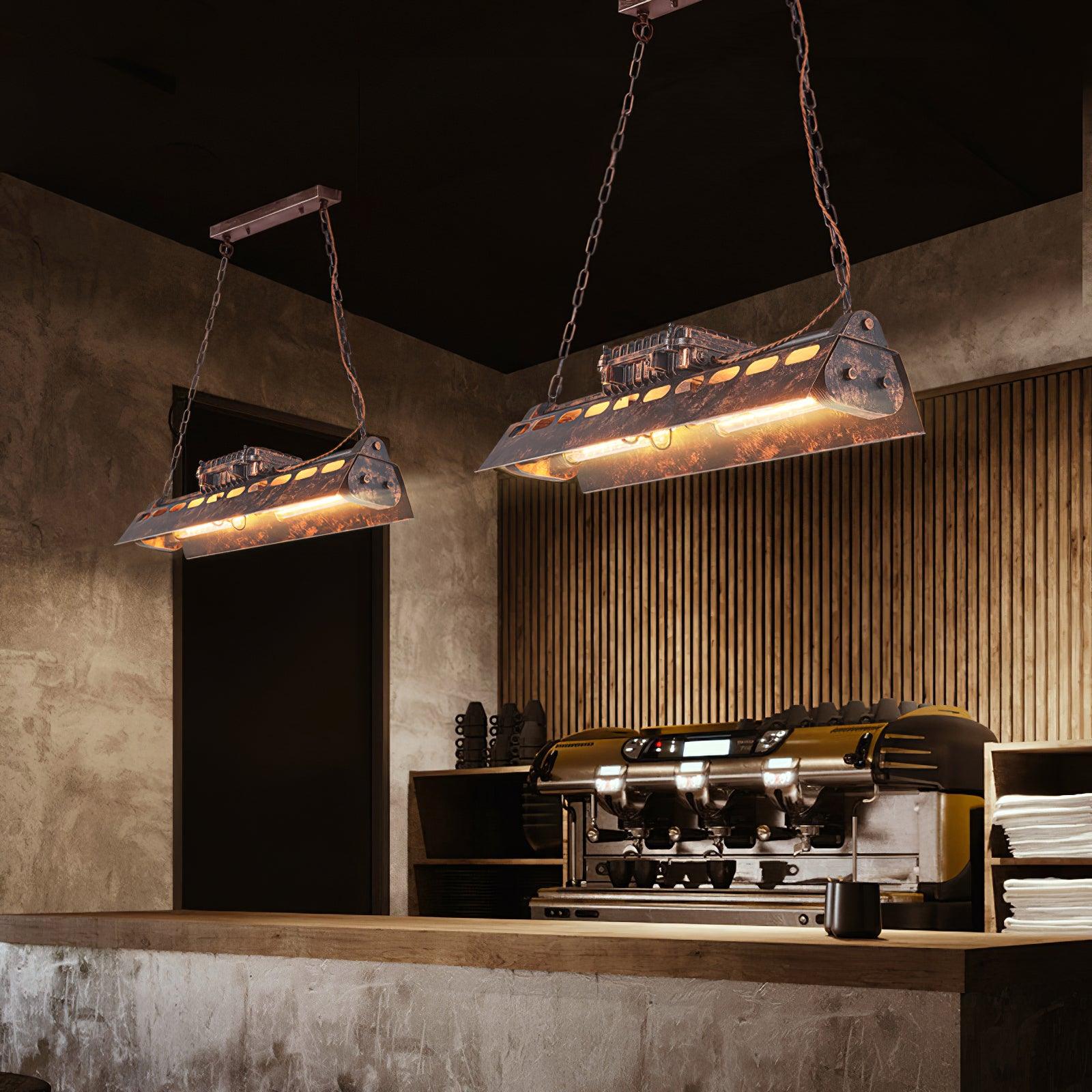 Noah Lustre Industriel Steampunk - Neutralighting