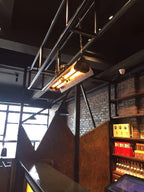 Lustra Chandelier Cadre Rectangulaire Industriel - Neutralighting