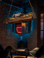 Lustra Chandelier Cadre Rectangulaire Industriel - Neutralighting