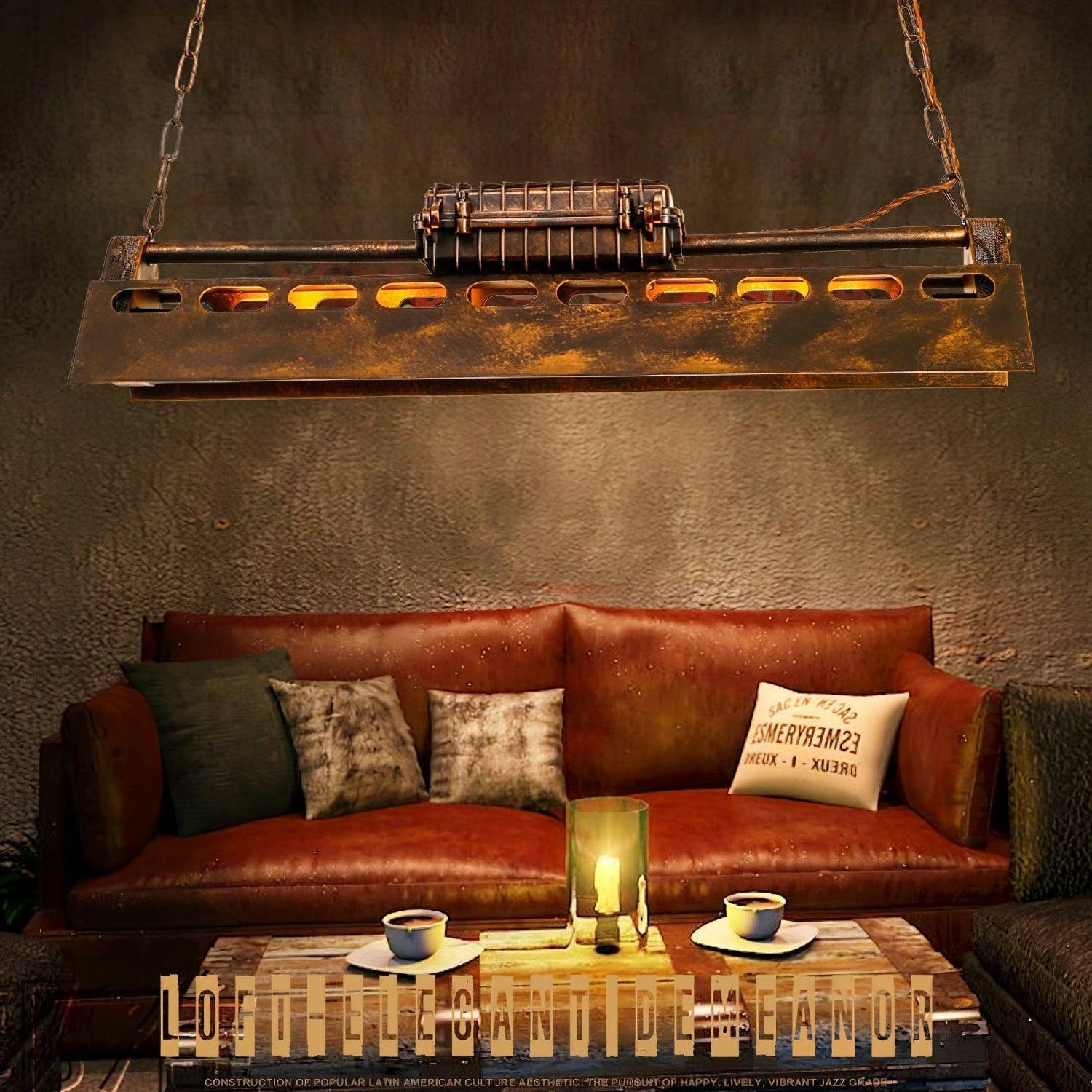 Noah Lustre Industriel Steampunk - Neutralighting
