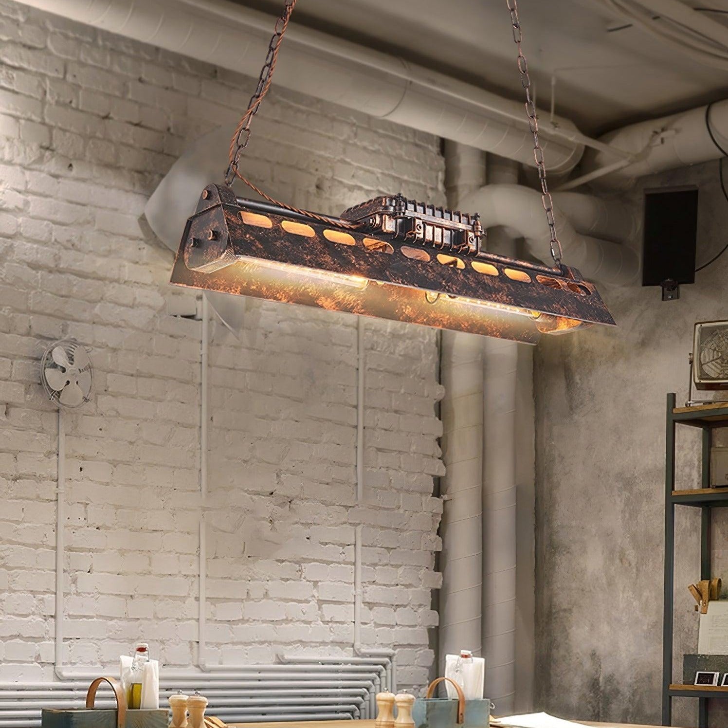 Noah Lustre Industriel Steampunk - Neutralighting