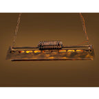 Lustra Chandelier Cadre Rectangulaire Industriel - Neutralighting