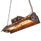 Lustra Chandelier Cadre Rectangulaire Industriel - Neutralighting