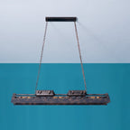 Lustra Chandelier Cadre Rectangulaire Industriel - Neutralighting