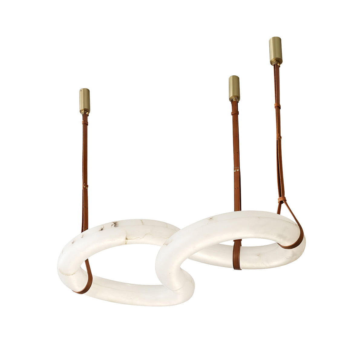 Althaen Lustre Albâtre Marron Luxe Postmoderne - Neutralighting