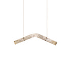 Utalyra Suspension en Albâtre Courbée - Neutralighting