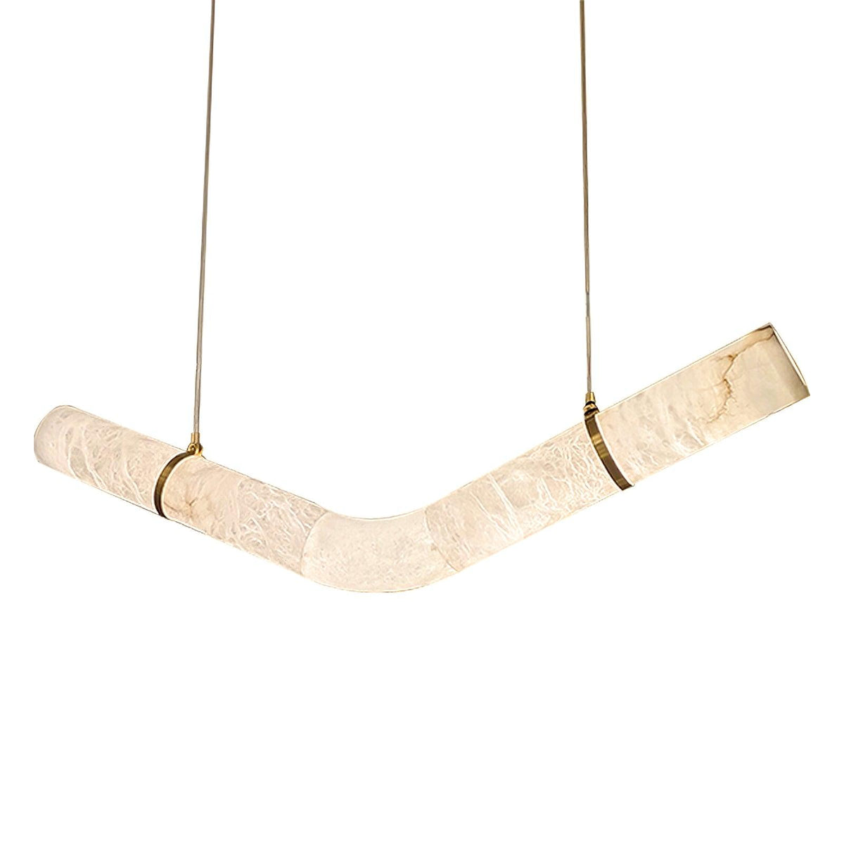 Luste Lampe Suspendue À Boucle Fermée en Albâtre - Neutralighting