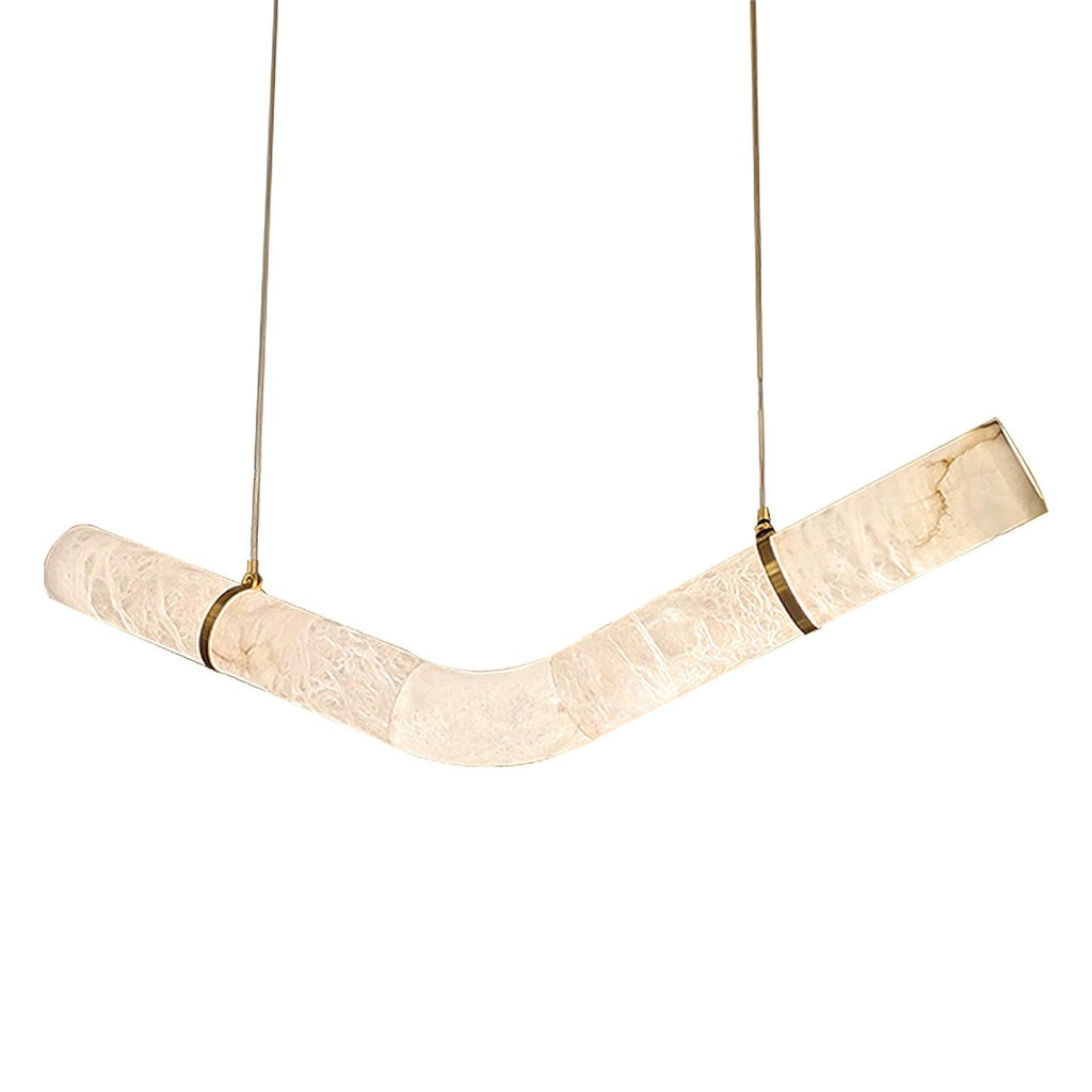 Luste Lampe Suspendue À Boucle Fermée en Albâtre - Neutralighting