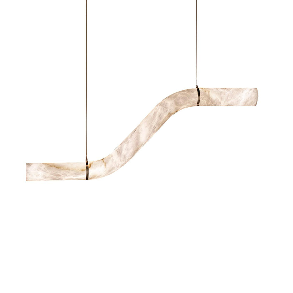 Luste Lampe Suspendue À Boucle Fermée en Albâtre - Neutralighting