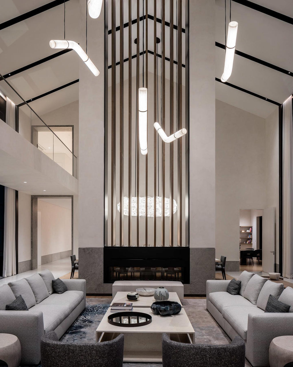 Luste Lampe Suspendue À Boucle Fermée en Albâtre - Neutralighting