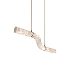 Utalyra Suspension en Albâtre Courbée - Neutralighting