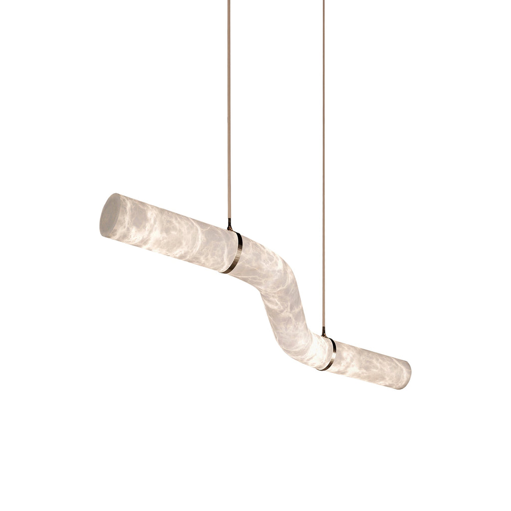 Luste Lampe Suspendue À Boucle Fermée en Albâtre - Neutralighting
