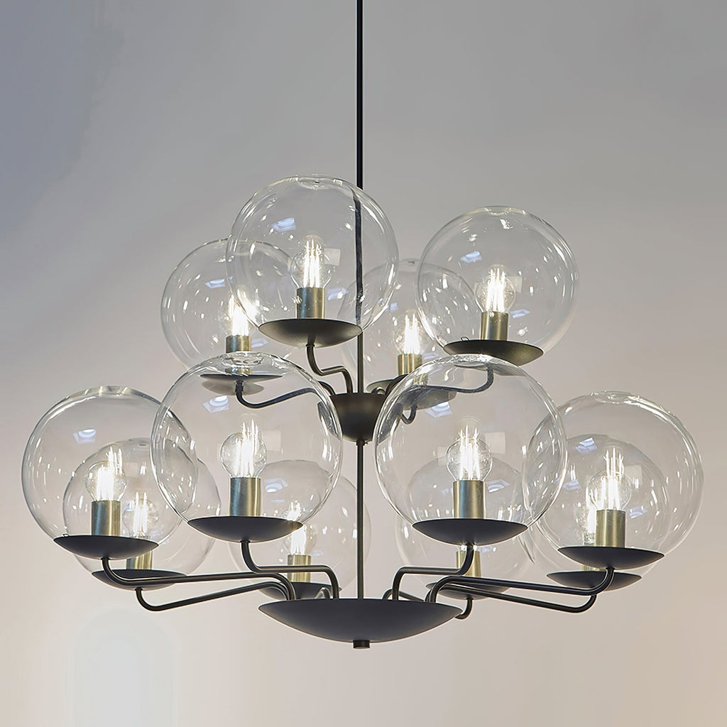 Calaeor Lustre Verre Métal Élégance Premium - Neutralighting