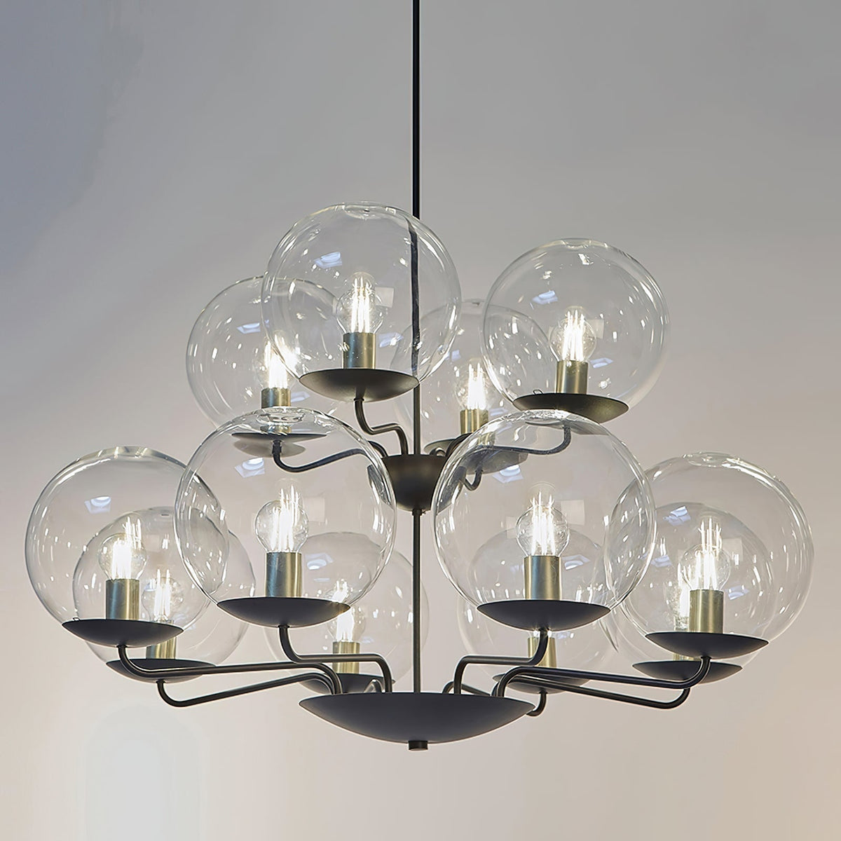 Calaeor Lustre Verre Métal Élégance Premium - Neutralighting