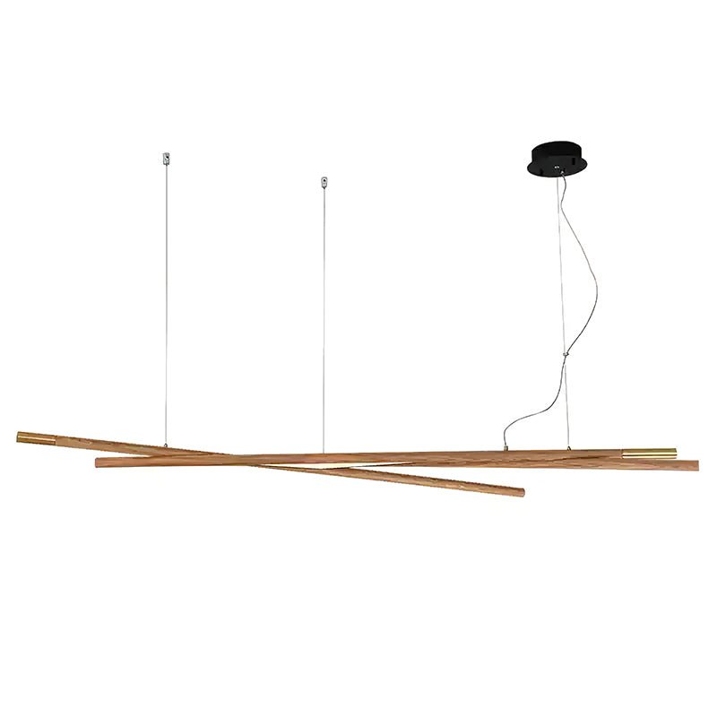 Aurora Lustre Bois Linéaire LED - Neutralighting