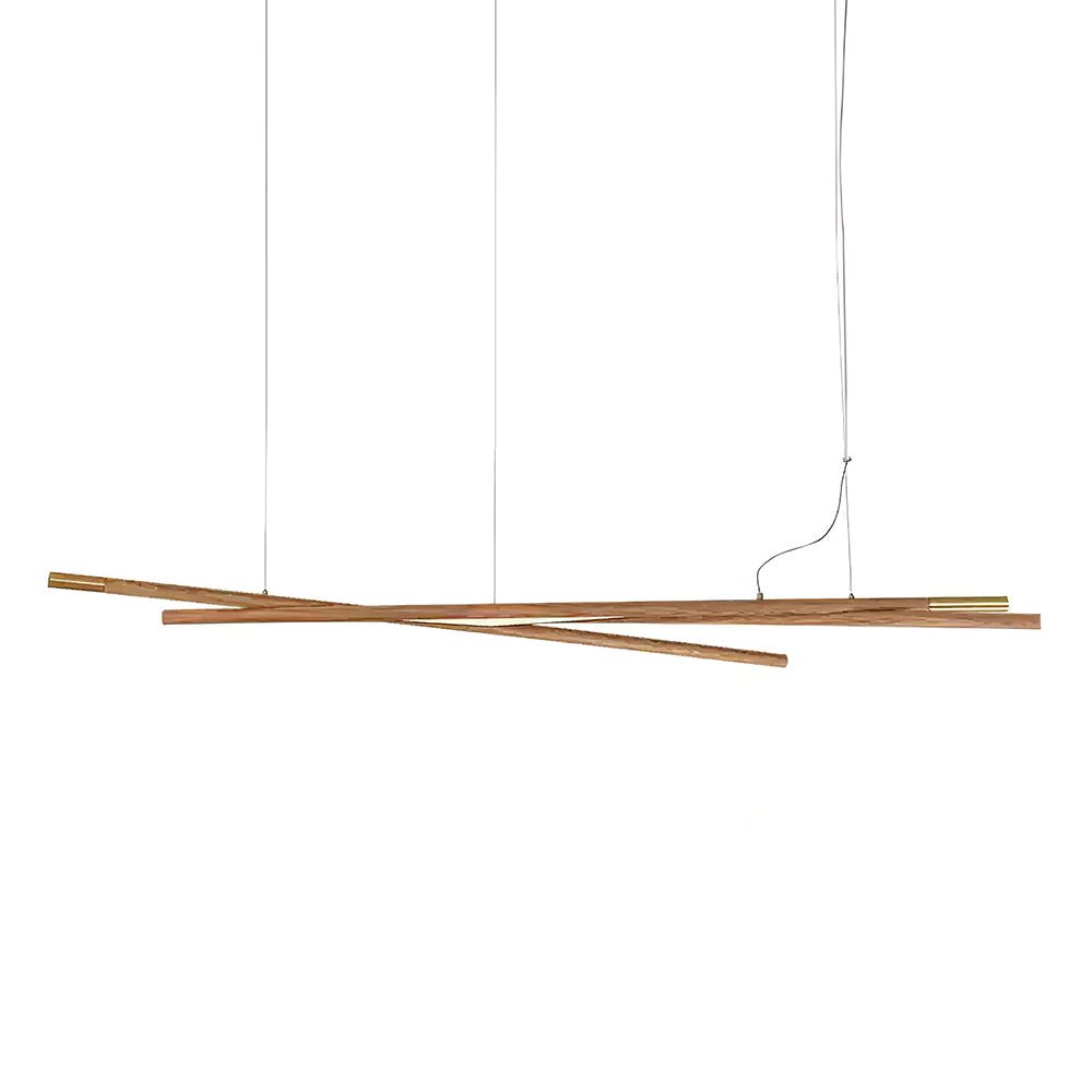 Aurora Lustre Bois Linéaire LED - Neutralighting